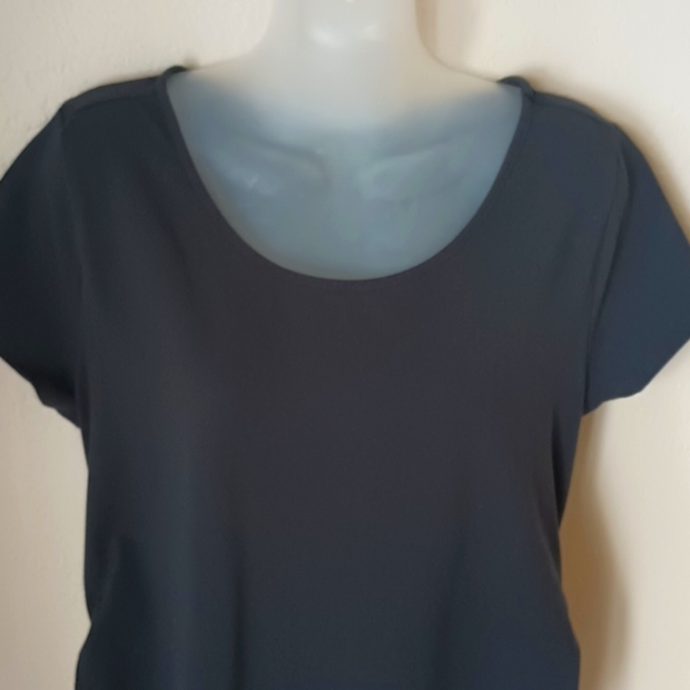 Isabel Maternity black xlg T- Shirt dress